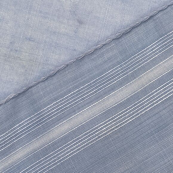 Something Blue Bride Wedding Handkerchief Cottage Core Granny Vintage - Picture 2 of 4